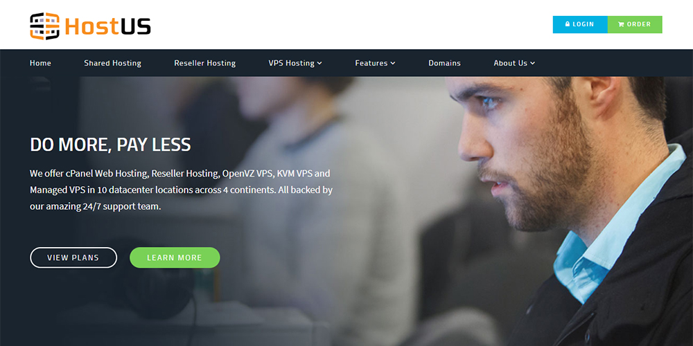 HostUS新年钜惠：大硬盘KVM VPS年付低至$18起，多国机房可选-资源部落