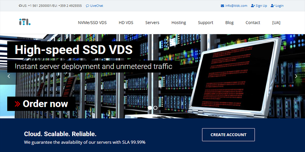 #黑五#ITLDC：全场VPS年付5.5折 €21/年起，100M带宽不限流量-资源部落