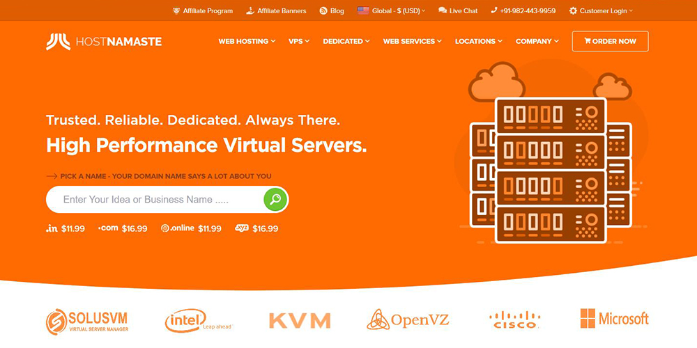 HostNamaste：美国独立服务器清仓促销，1Gbps/不限流量，月付$59.95起-资源部落