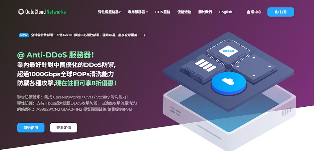 OULUCLOUD：全场云服务器8折$3.99/月起，香港/美国站群$99/月起-资源部落