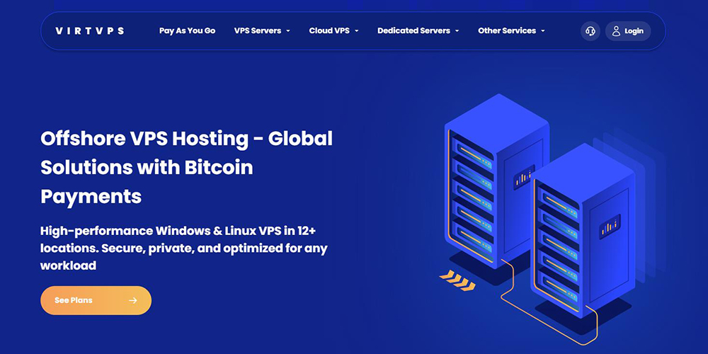 VirtVPS:10Gbps大带宽VPS月付$10起,可选日本/韩国/新加坡机房-资源部落