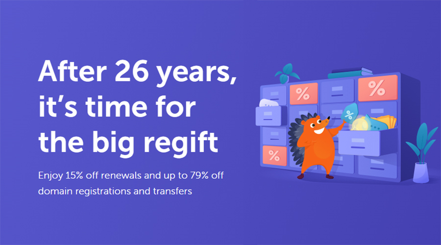 NameCheap 26周年庆优惠活动:域名注册、转入及续费低至2.1折起 - 主机之家